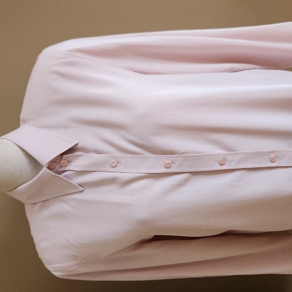 Erfo ,90s ,ladies light pink long sleeved blouse, size 38 - Picture 1 of 12